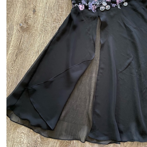 NWOT Vintage Fantasies By Morgan Taylor Satin Maxi Nightgown - Picture 6 of 15